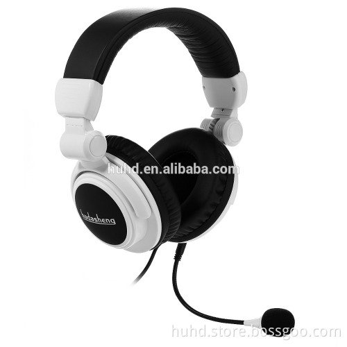 High quality wired headset gaming headphone with detachable Mic & foldable handband for pc xbox one PS4 tablet